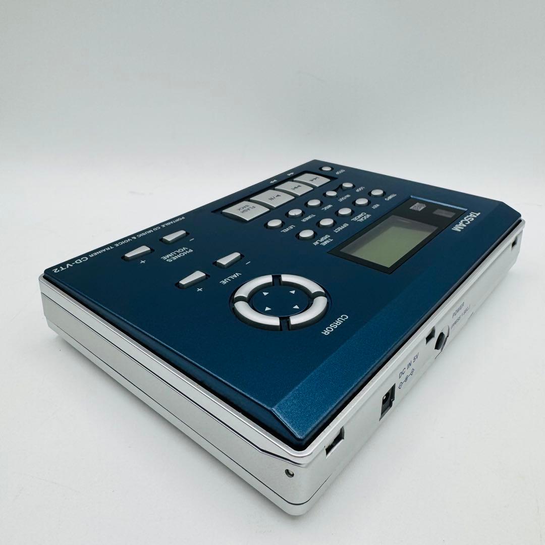 【アダプタ付き】TASCAM CD-VT2 タスカム CDボーカルトレーナー