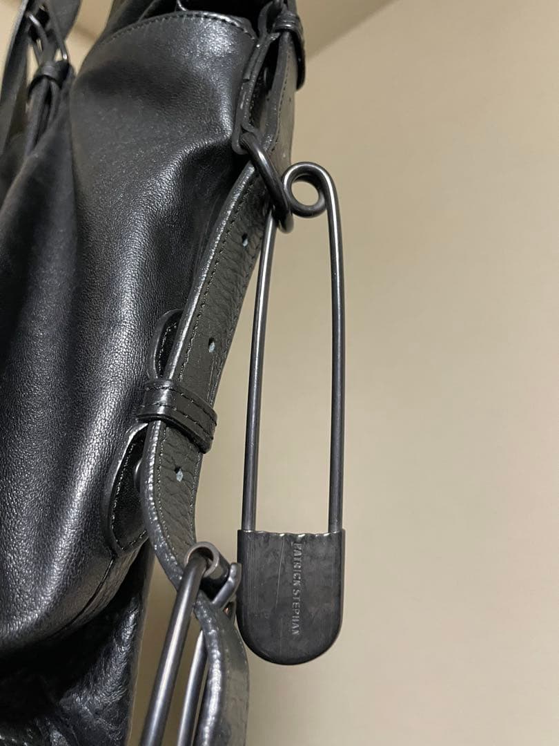 パトリックステファン 初期型 アトリエバッグ 馬革 黒 日本製