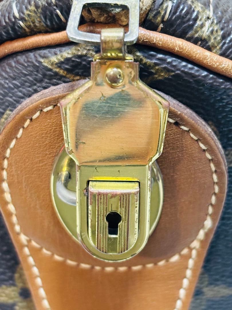 LOUIS VUITTON スピーディー ハンドバッグ モノグラム 鍵なし