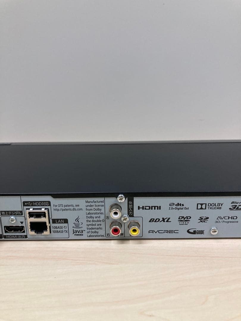 めっちゃ綺麗　1TB パナソニック　ブルーレイ　DMR-BRW 1010