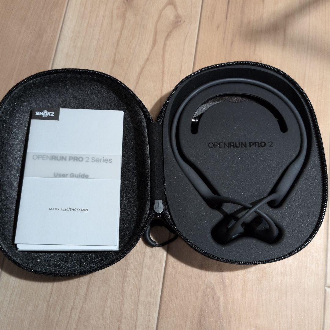 SHOKZ OPENRUN PRO 2 標準サイズ 骨伝導イヤホン