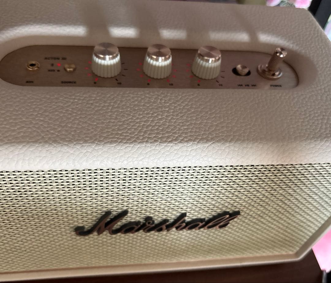 Marshall ACTON III スピーカー クリーム　元箱付き