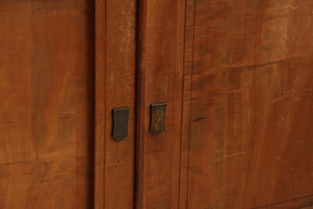 棚　引き戸　木製　収納棚　高さ54㎝　アンティーク　レトロ　古家具