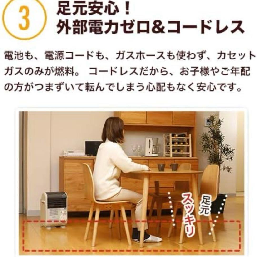 美品　Iwatani 風暖　カセットガスファンヒーター　CB-GFH-2