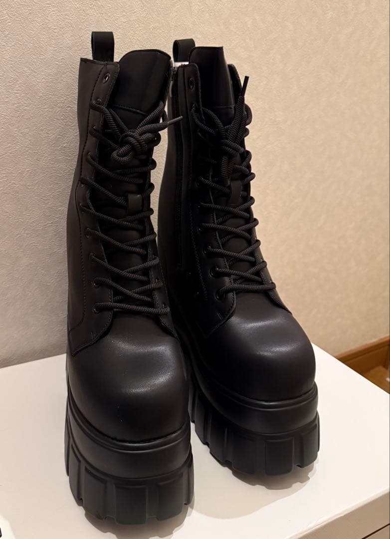 厚底ブーツ 淘宝網 タオバオ シークレットブーツ コスプレ 22cm