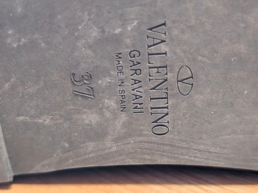 VALENTINO GARAVANI ヴァレンティウェッジソール サンダル 37