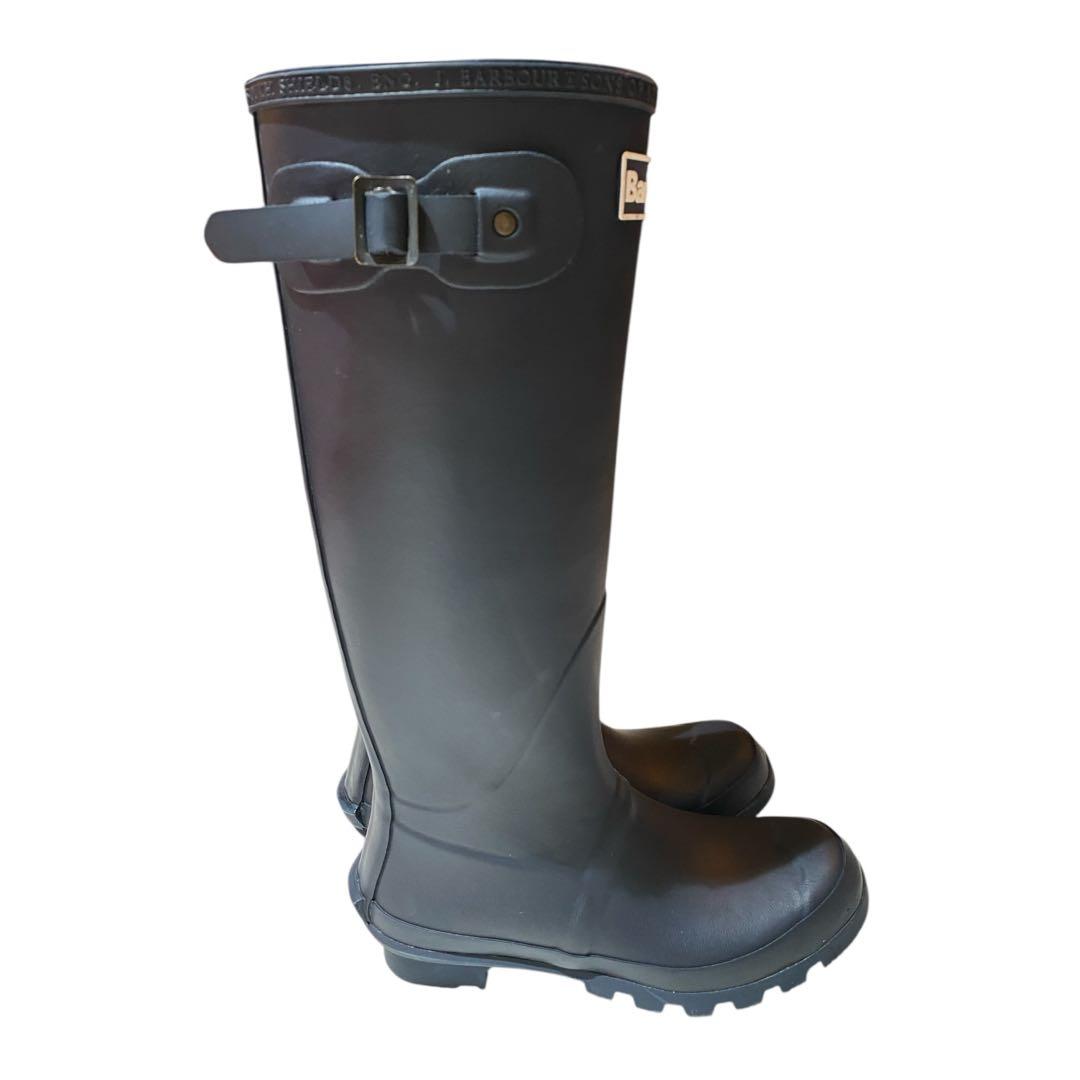 【完売品】Barbour バブワーレインブーツ ラバーブーツ
