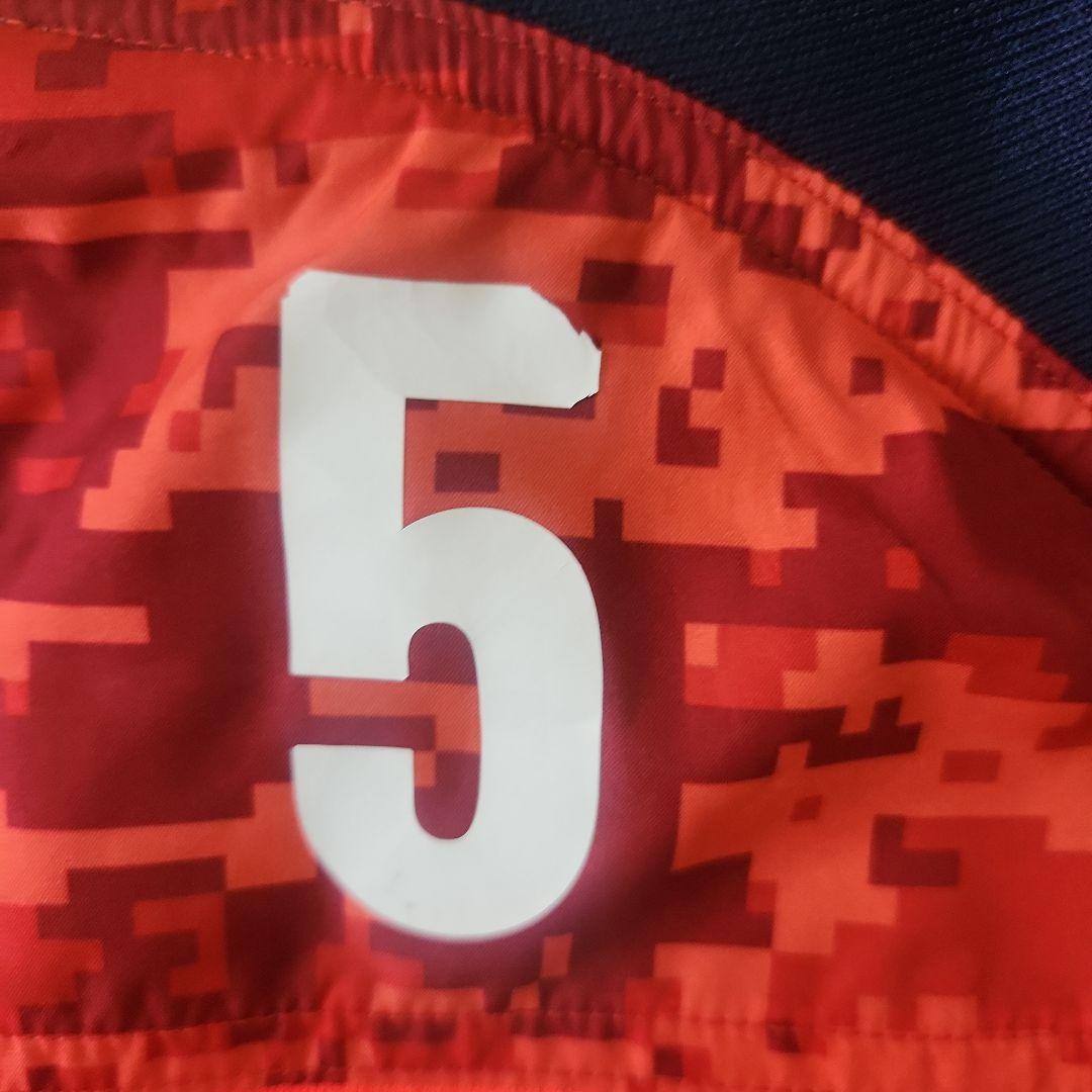 UNDER ARMOUR ピステ XL ネイビー/オレンジ 上下セット