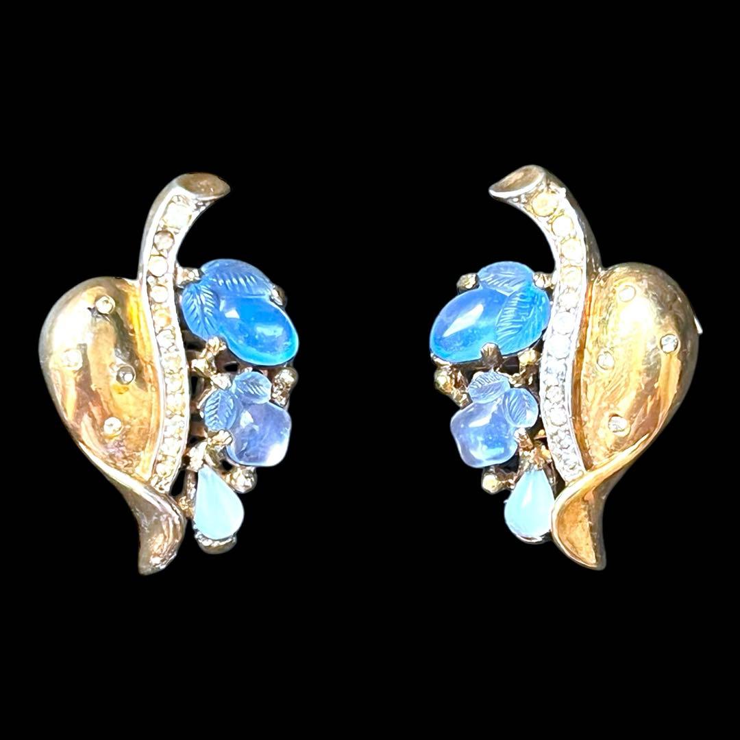 CROWN TRIFARI☆フルーツサラダ☆ファークリップブローチ＆イヤリング