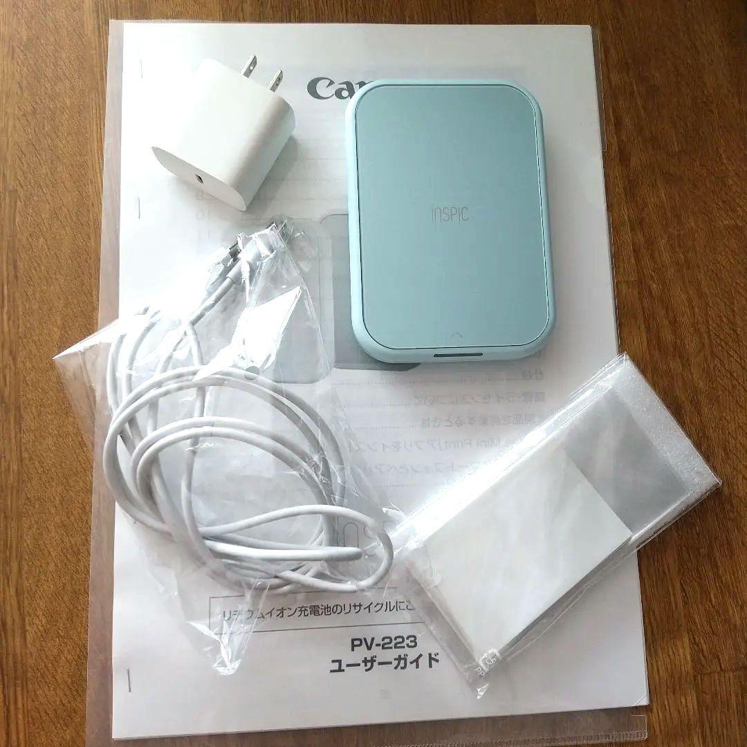 Canon スマホ専用ミニフォトプリンター iNSPiC PV-223-BL