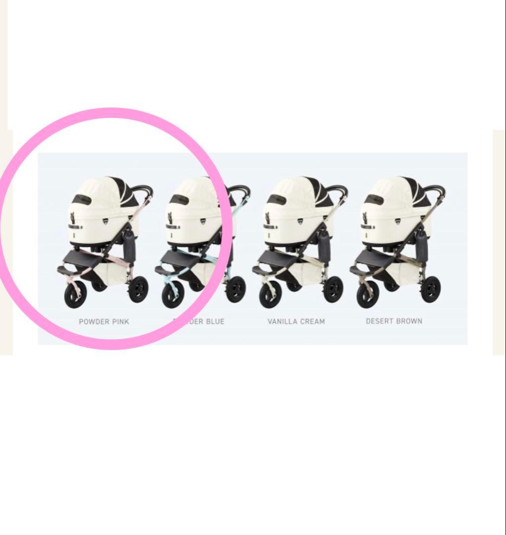 【エアバギー唯一のピンクフレーム】エアバギー 直営店限定パウダーピンク色フレーム