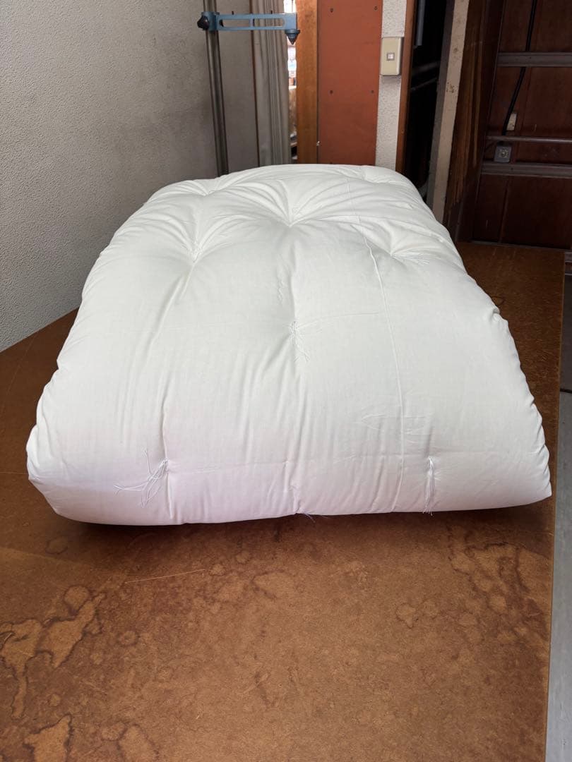 生地柄　シングル掛け布団敷布団