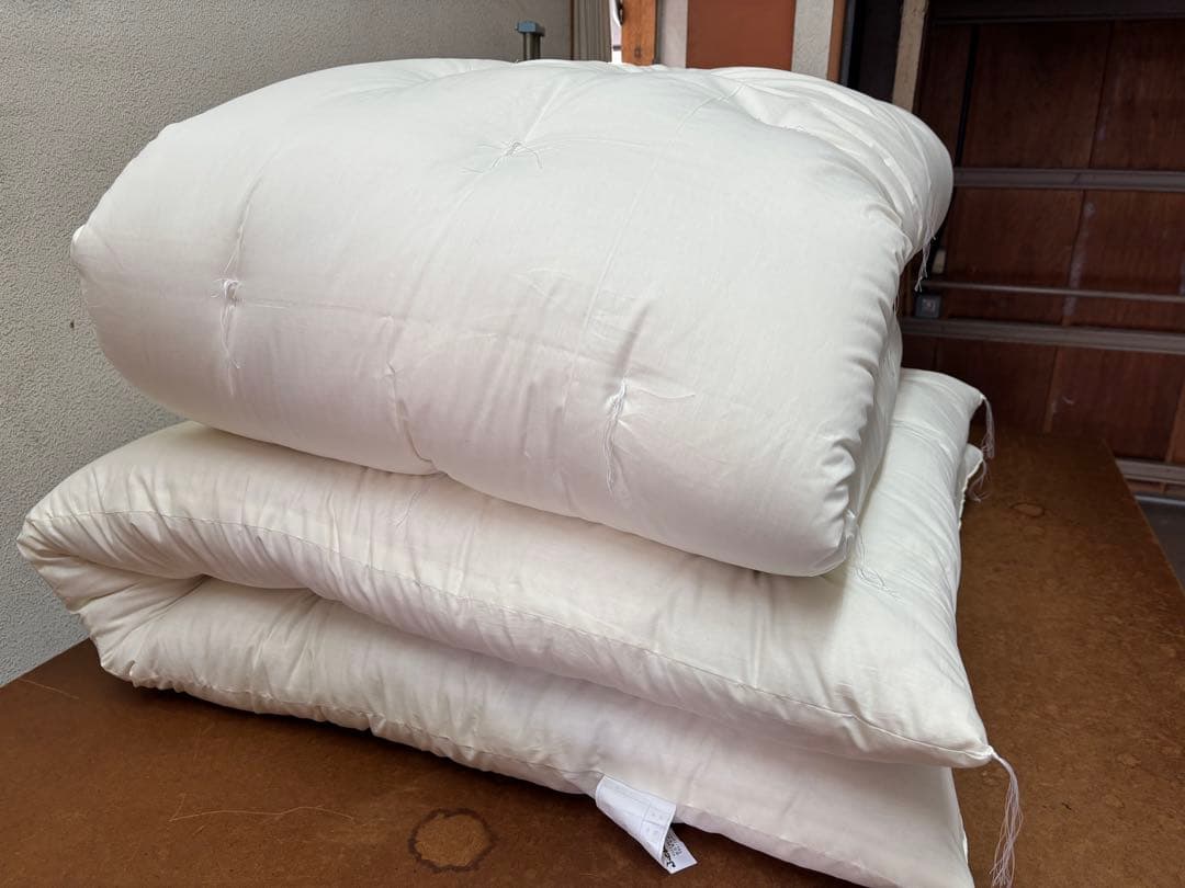 生地柄　シングル掛け布団敷布団