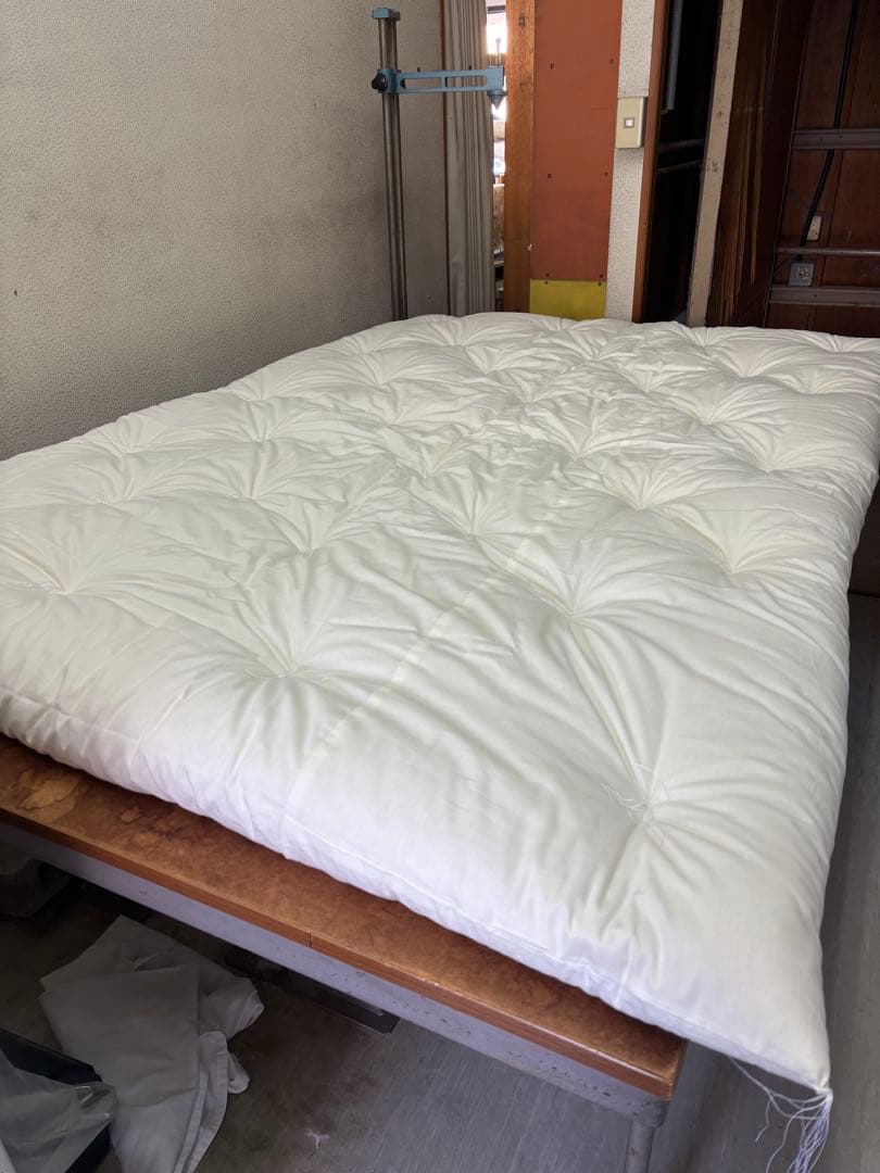 生地柄　シングル掛け布団敷布団