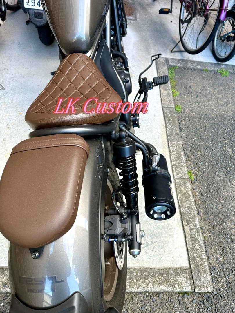 セール中　レブル２５０　2023年式〜改造マフラーDiabolus RB0079