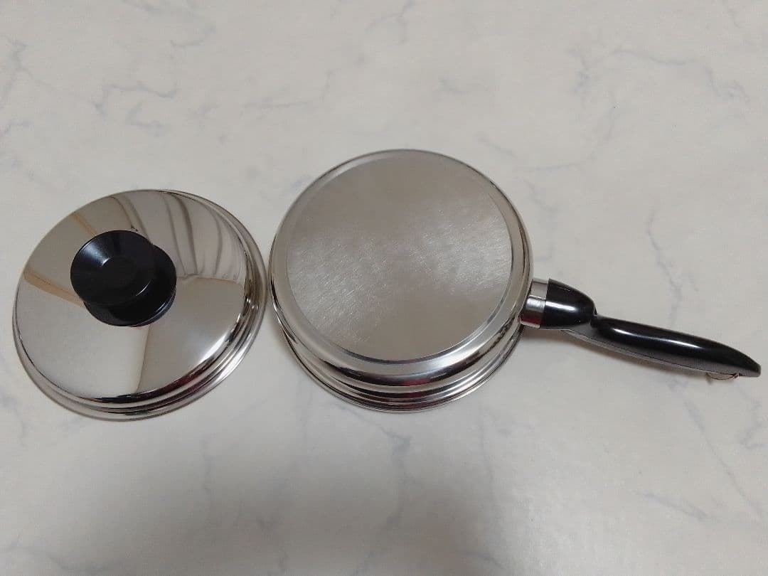 ☆未使用☆ パーマネント 鍋 フライパン セット ソースパン 片手鍋 蒸し器