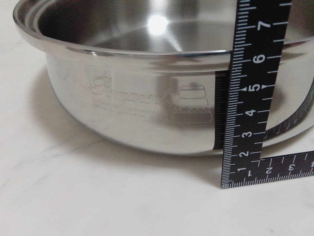 ☆未使用☆ パーマネント 鍋 フライパン セット ソースパン 片手鍋 蒸し器