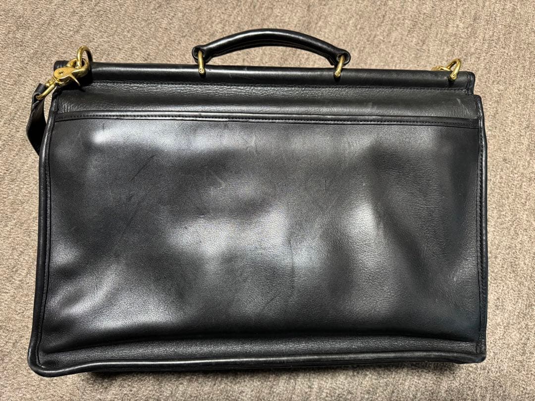 オールドコーチ　OLD COACH　ブリーフケース　黒　madein USA