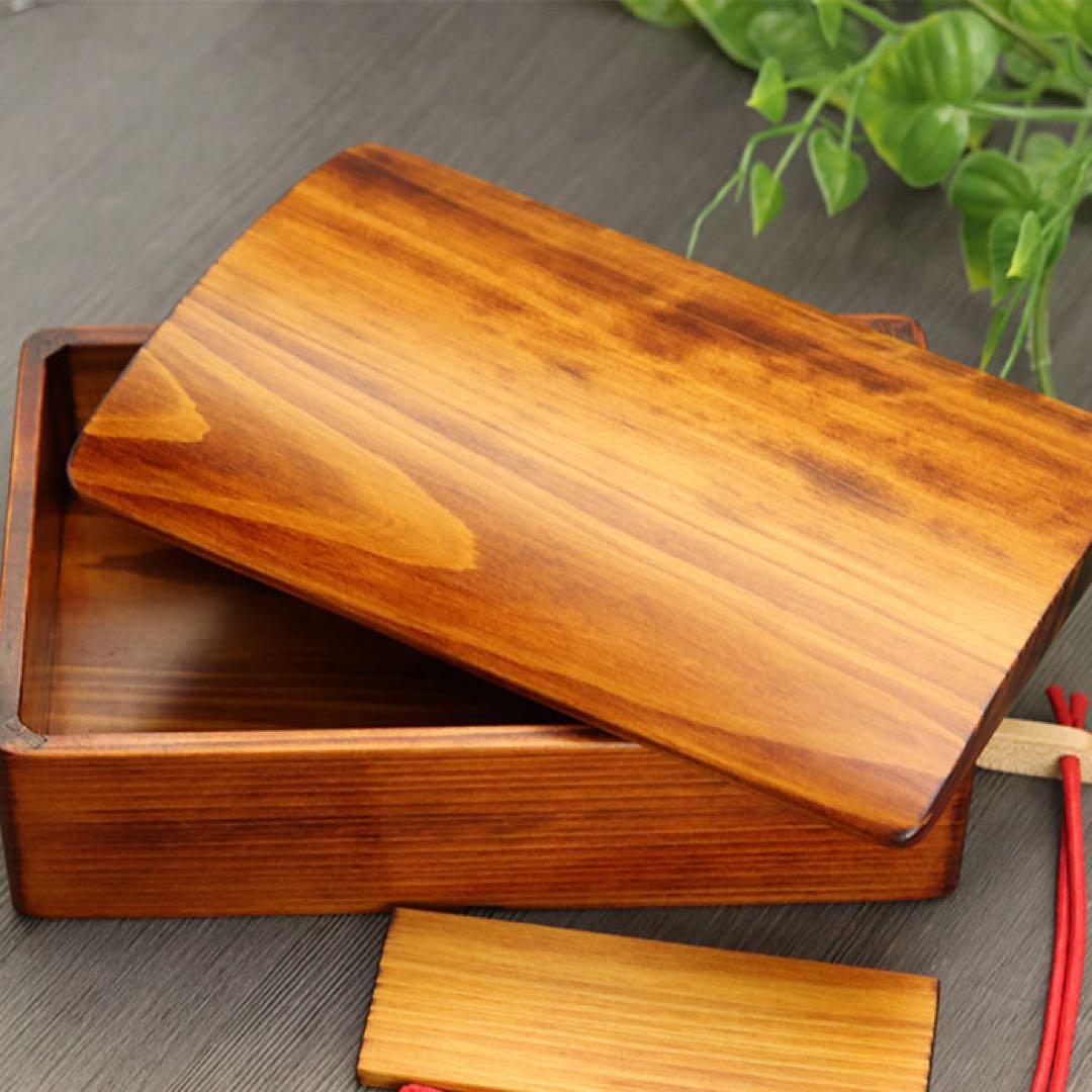 ひのき 拭き漆 日本製 国産 弁当箱