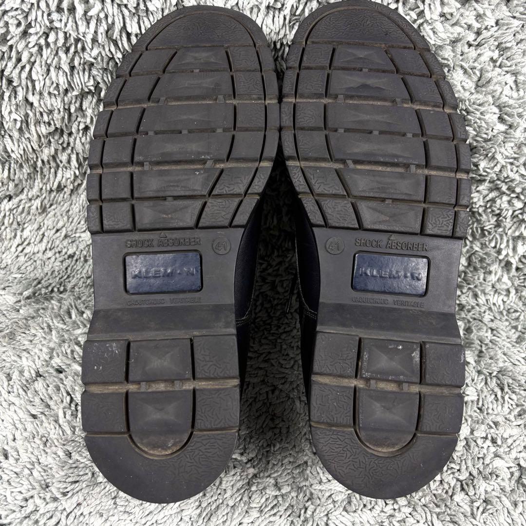 美品 クレマン KLEMAN Uチップ フローダン41 ブラック FRODAN