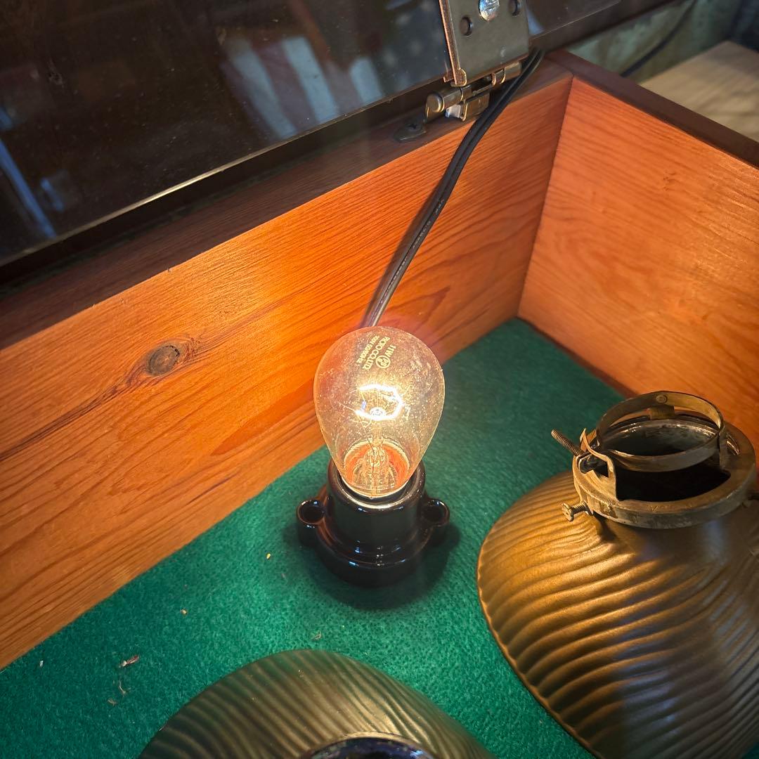 アンティーク　ショーケース　コレクション　ケース　ディスプレイ