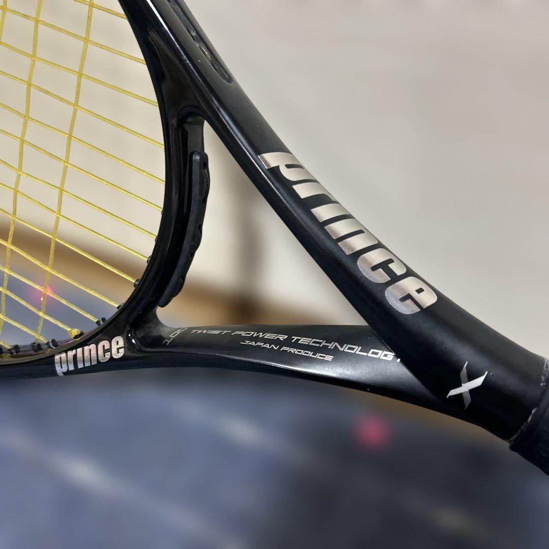 prince X テニスラケット 黒