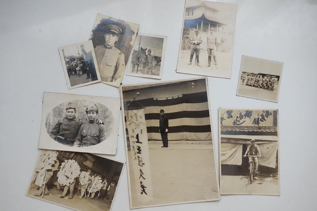 オモダカ、旧日本軍 アルバム Q968