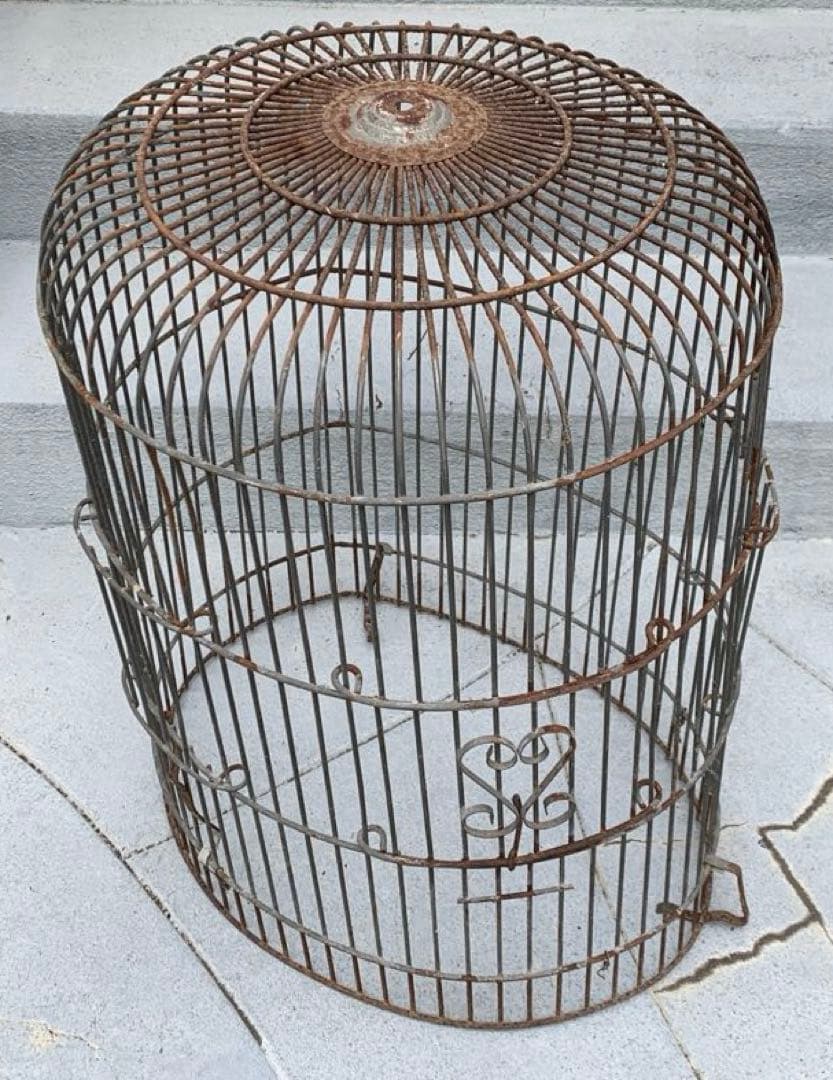 昭和レトロ•鳥かご•ガーデニング•インテリア•ヴィンテージ