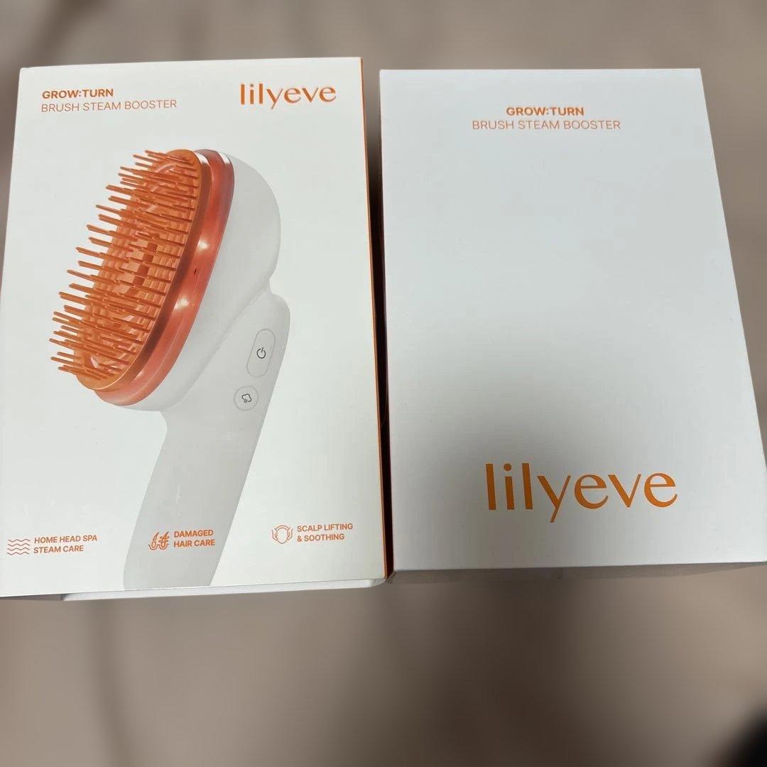 lilyeve リリーイブ グローターンブラシスチームブースター