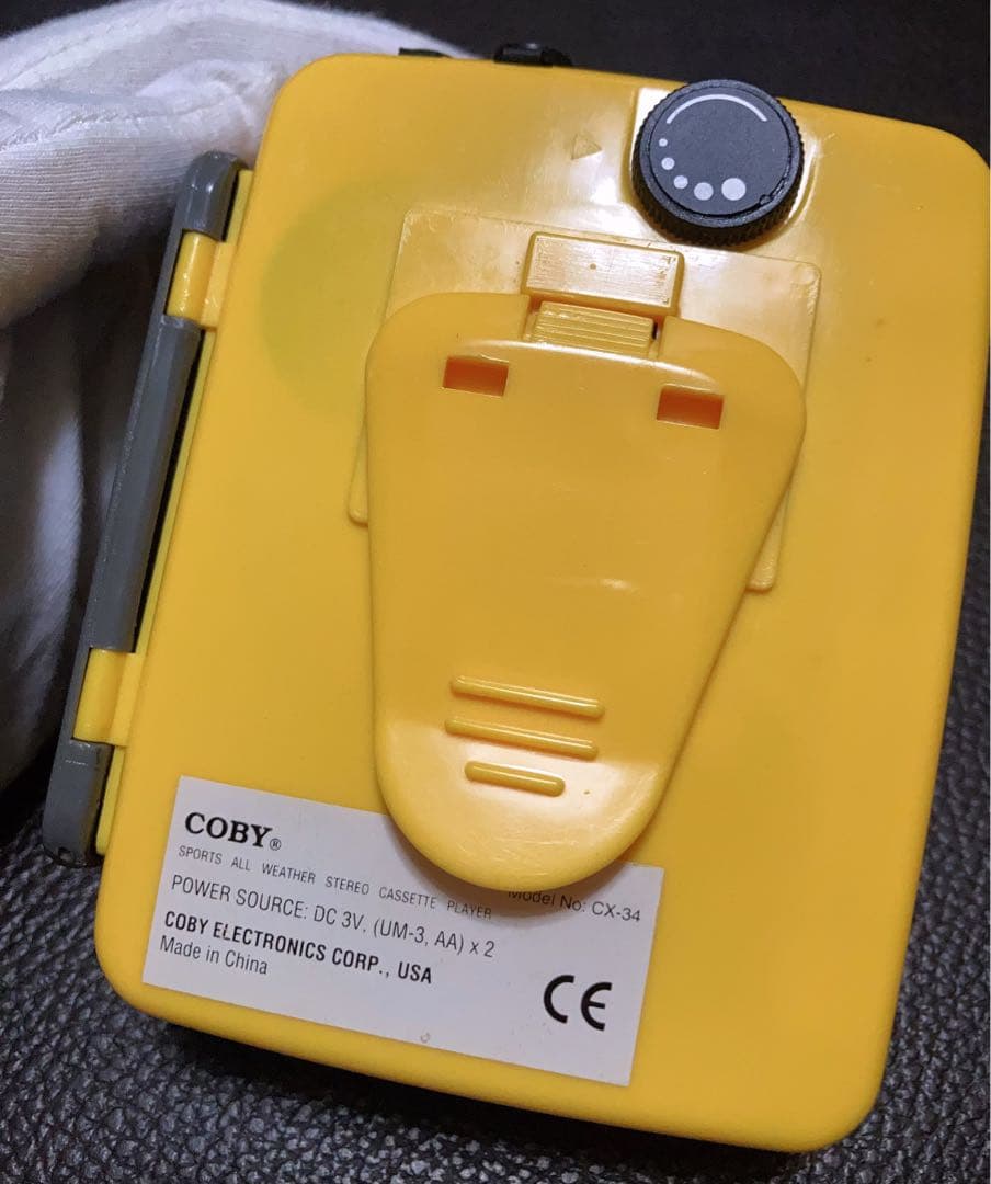 動作確認済 90年代 COBY CX-34 カセットプレーヤー