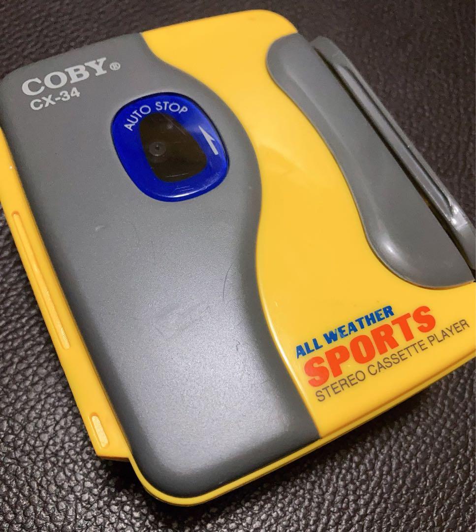 動作確認済 90年代 COBY CX-34 カセットプレーヤー