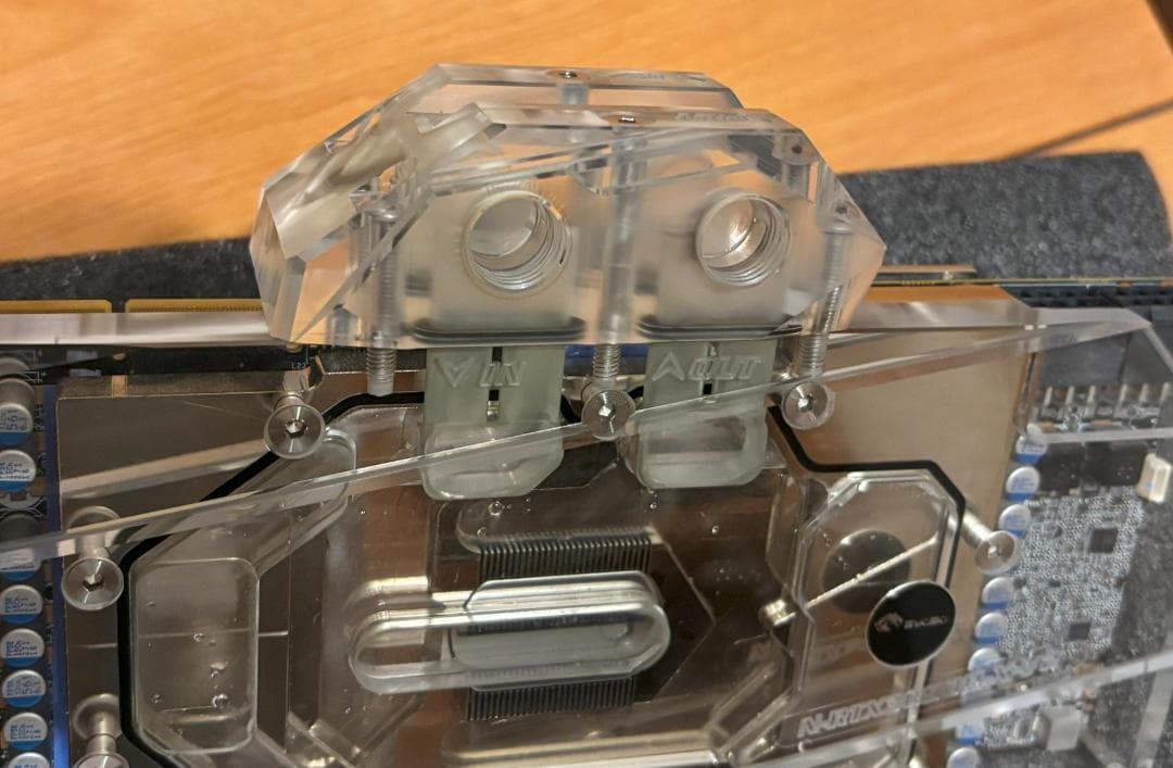 GeForce RTX 3090 24GB 両面水枕水冷