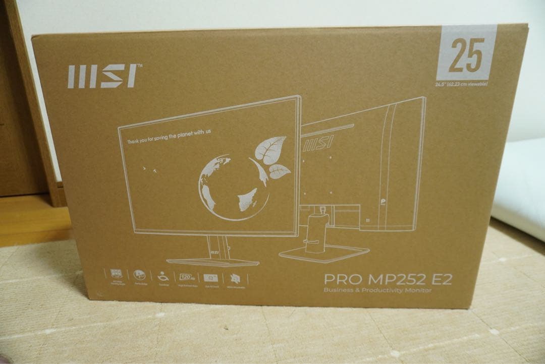 液晶保護フィルム・シート(PC用) MSI PRO MP252 E2