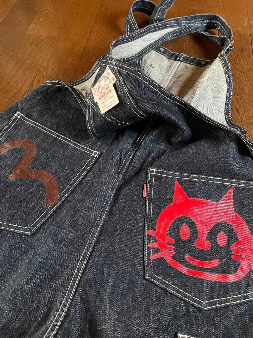 evisu オーバーオール 30