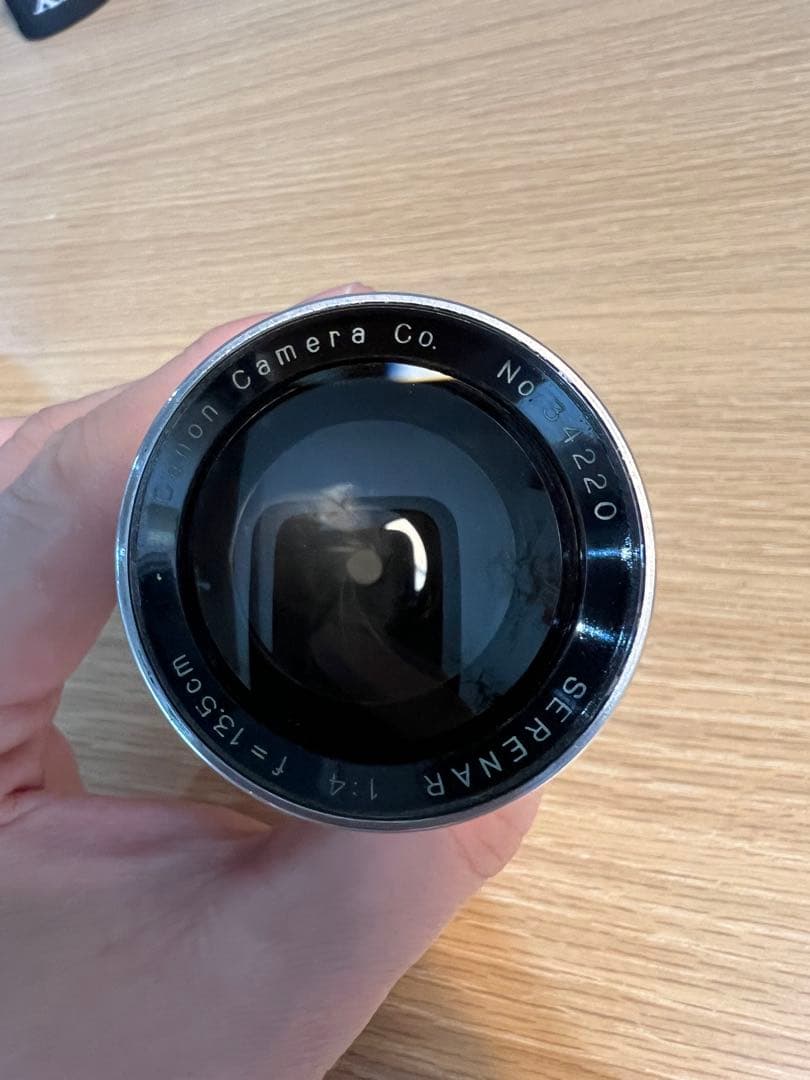 Canon 135mm F4レンズ+キャノン135mmファインダー