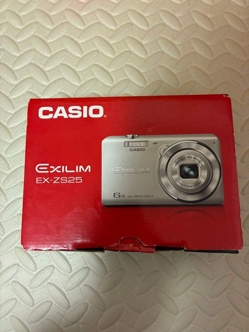 美品　casio ex-zs25 デジタルカメラ　充電コード未開封