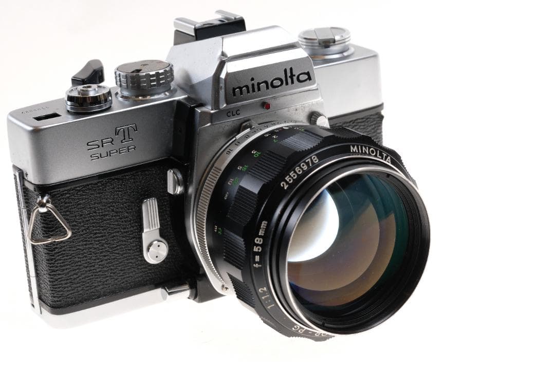 露出計OK ミノルタ SR-T SUPER + 58mm F1.2 難あり作例付