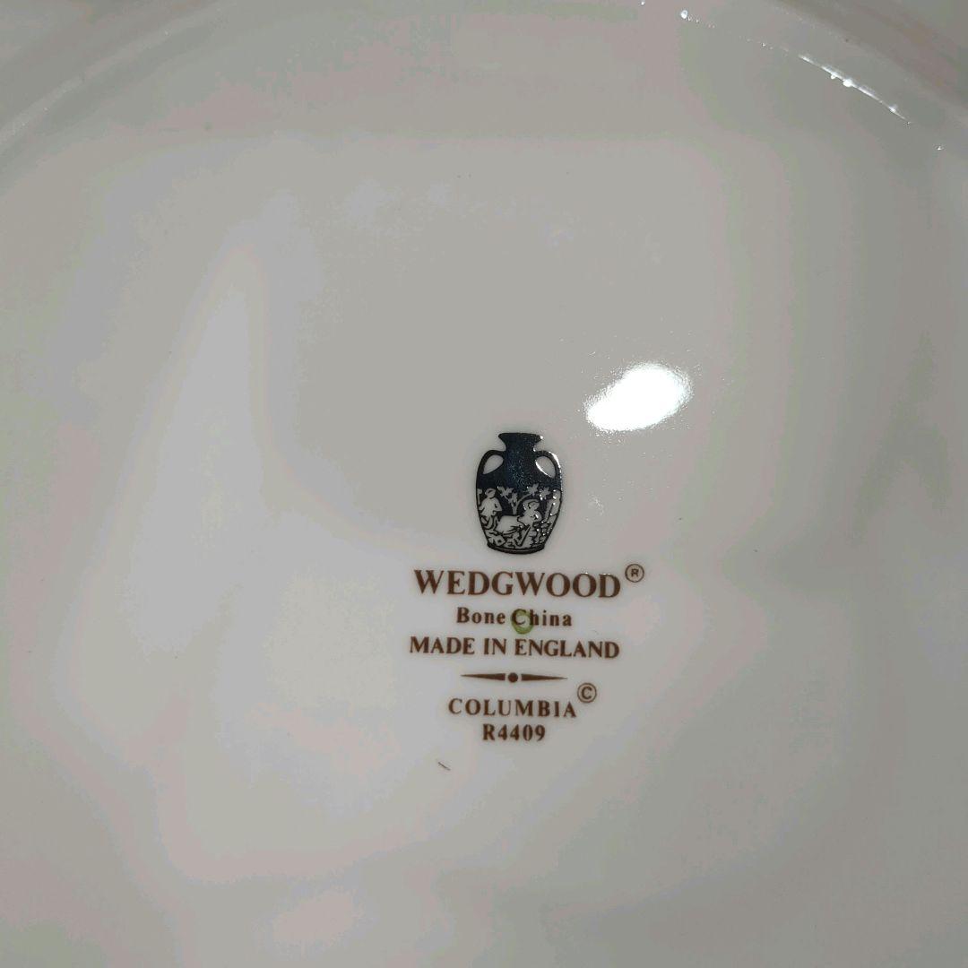 ウェッジウッド コロンビア　セージグリーン 27cmディナープレート　5枚セット