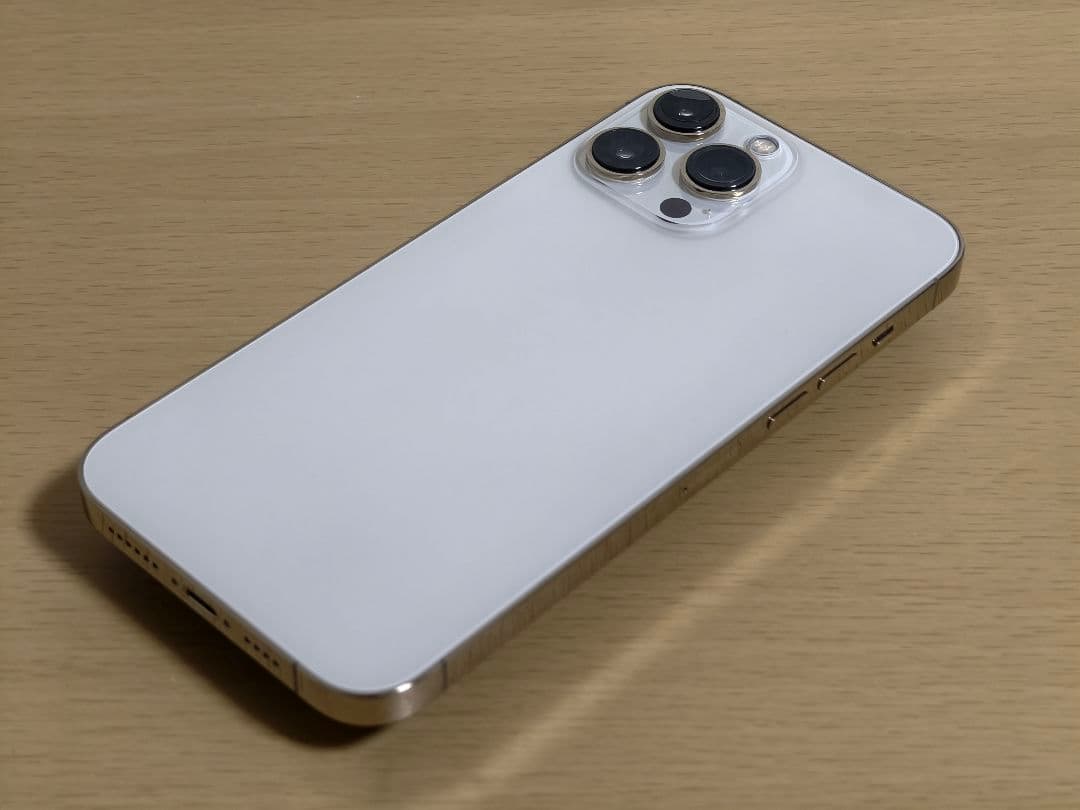 iPhone13proMax 国内版 ゴールド バッテリー100%