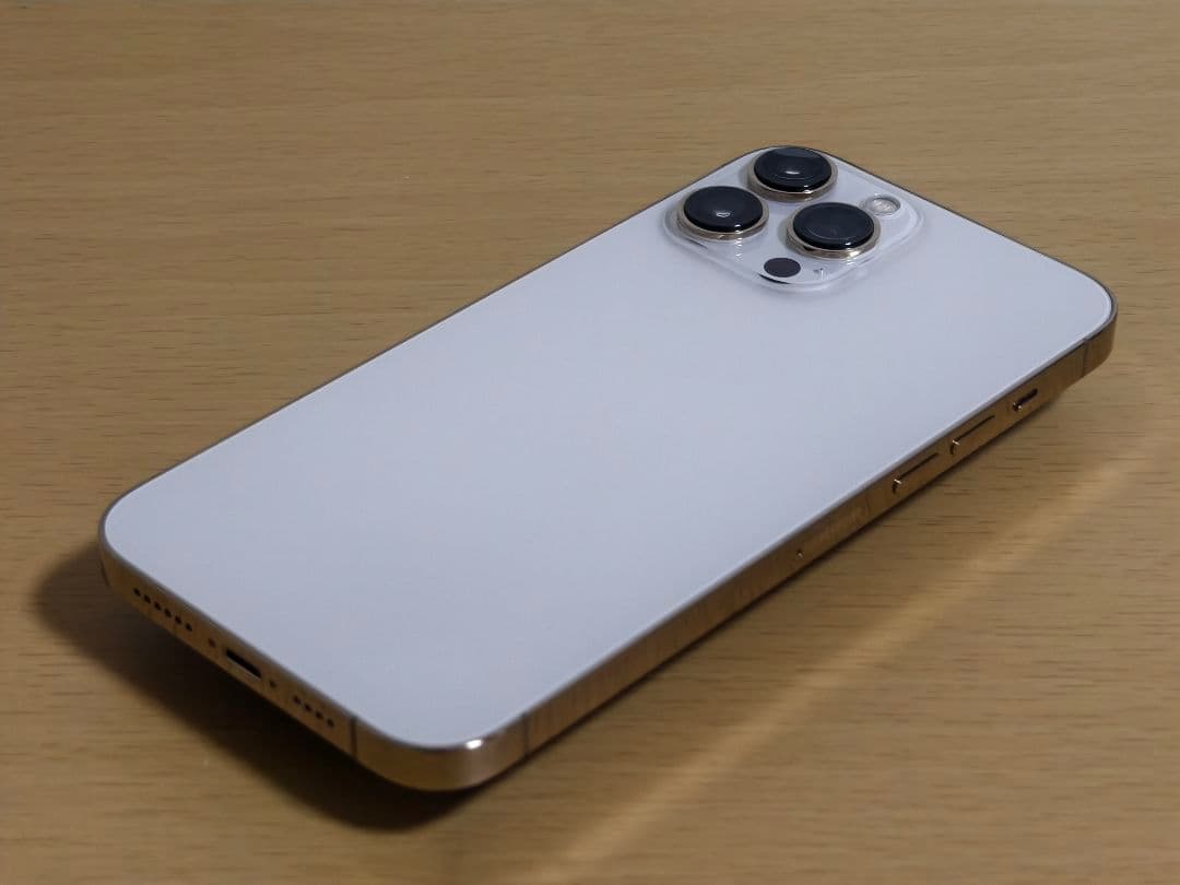 iPhone13proMax 国内版 ゴールド バッテリー100%