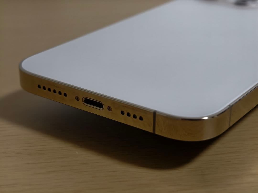 iPhone13proMax 国内版 ゴールド バッテリー100%