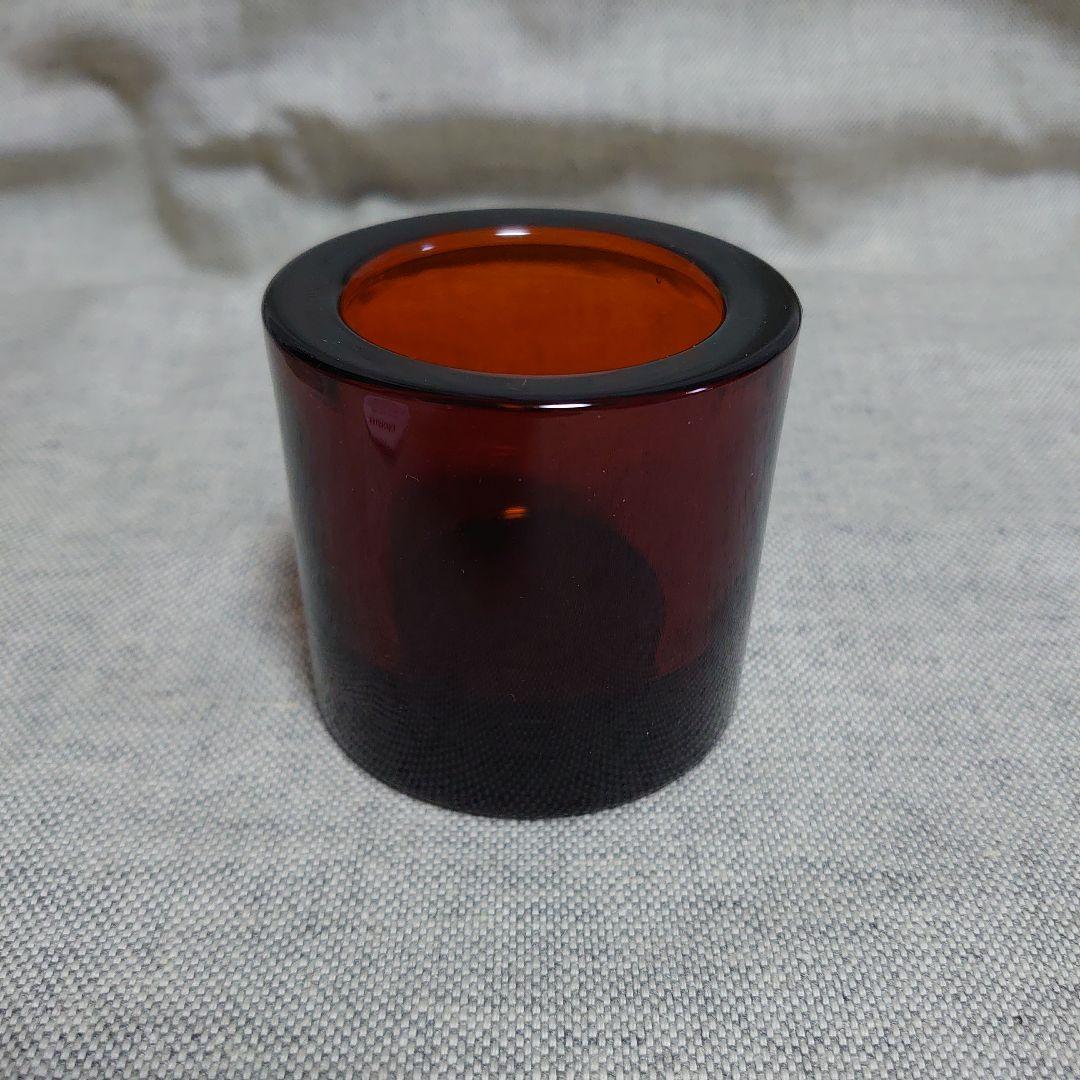 イッタラ マリメッコ kivi ブラウン キビ キャンドルホルダー