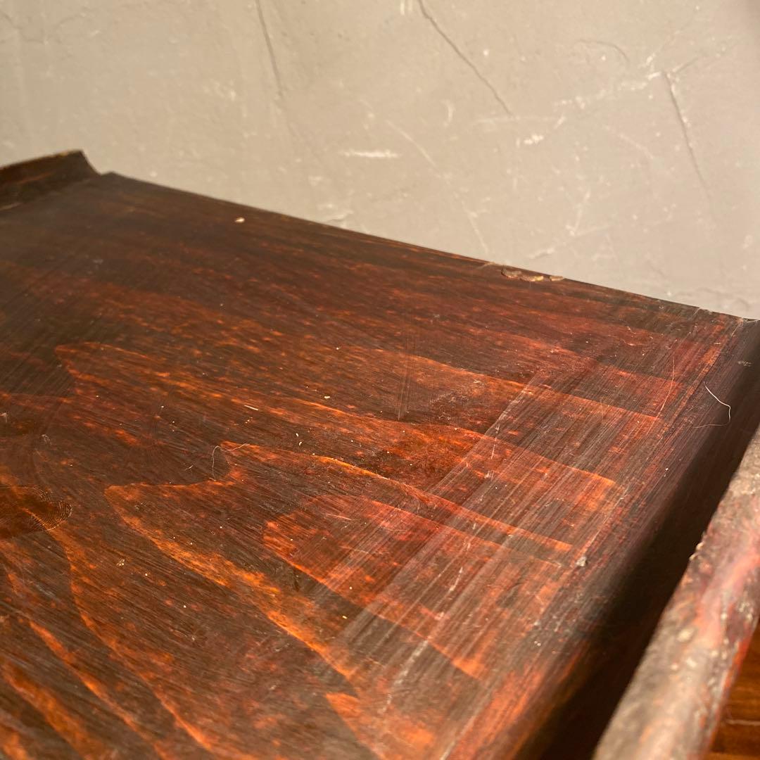 時代物 李朝箪笥 バンダジ 骨董品 飾り台 時代金具 木製チェスト 金庫