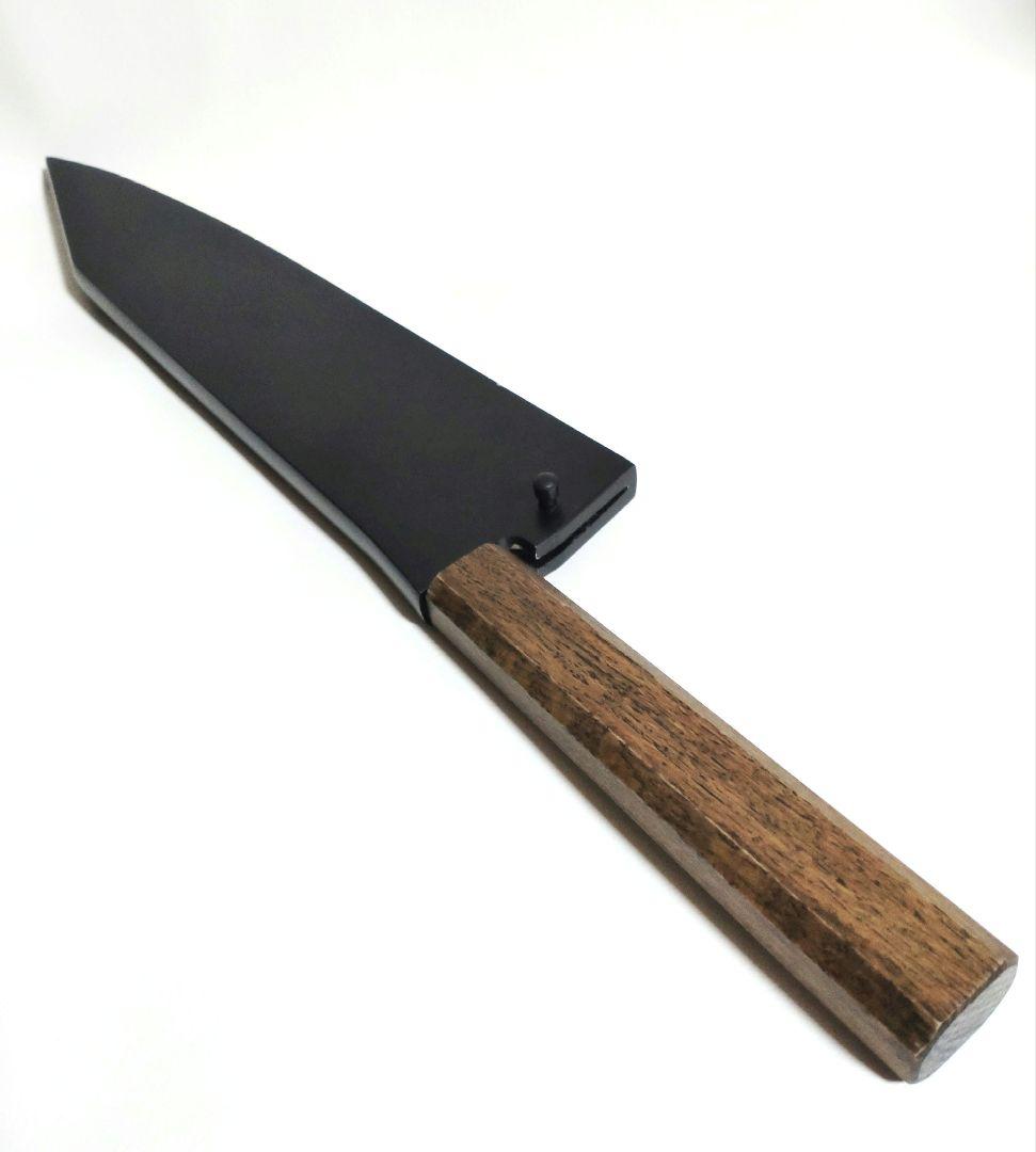 黒﨑優 新月光 牛刀包丁240mm VGXEOS鋼 鞘付き