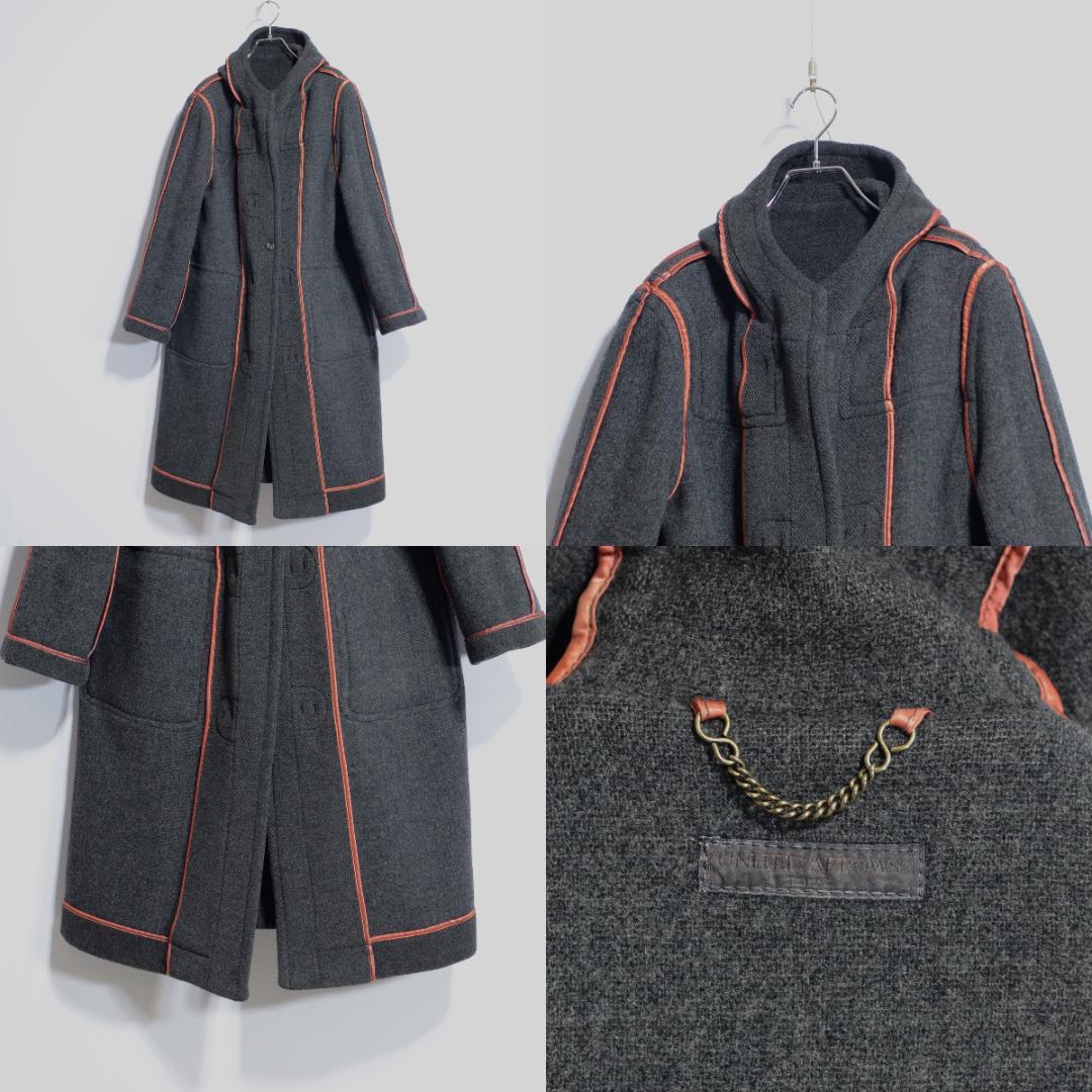 超極上品 ムーアブルック チベット社 UA ダッフルコート ヘザーグレー 32