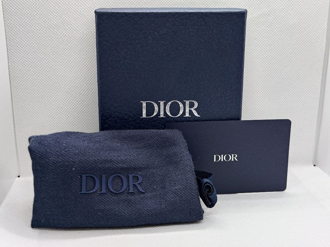 DIOR カードケース オブリーク ジャガード 名刺入れ ビジネスカードホルダー