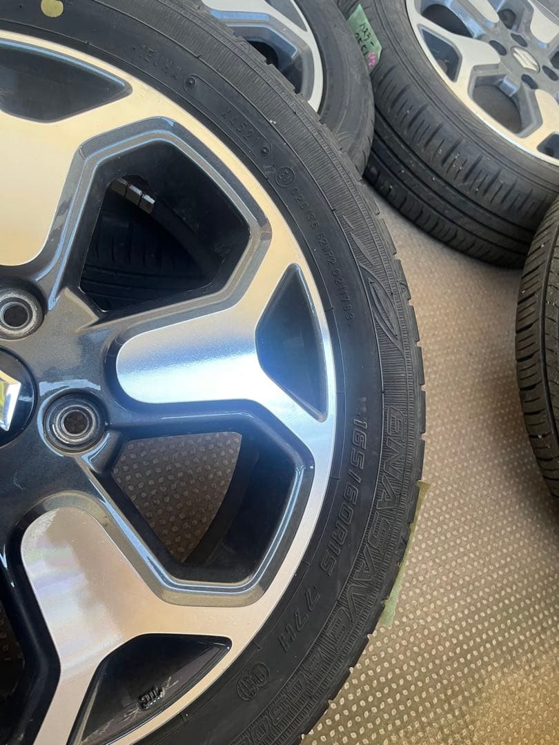 ハスラー　ＭＲ92S 純正15インチ　165/60R15 夏タイヤセット