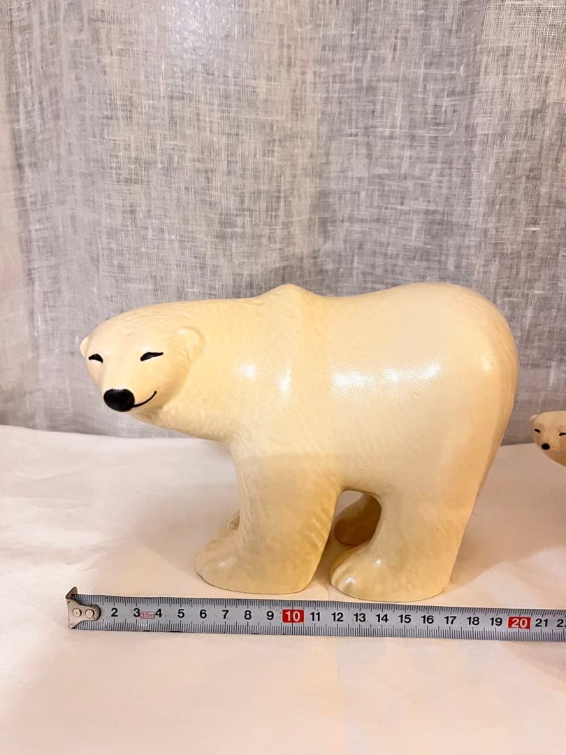 訳あり リサラーソン シロクマ親子セット