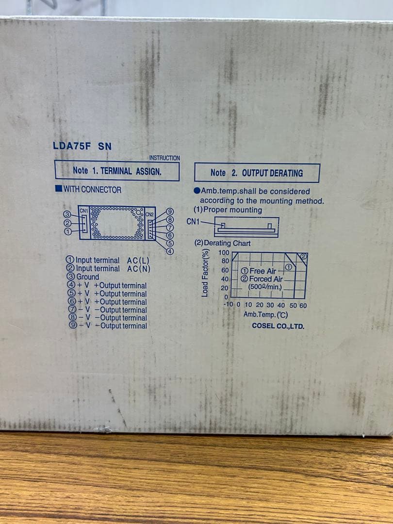 COSEL LDA75F-24-SINGL 電源供給LDAシリーズ　5個入り