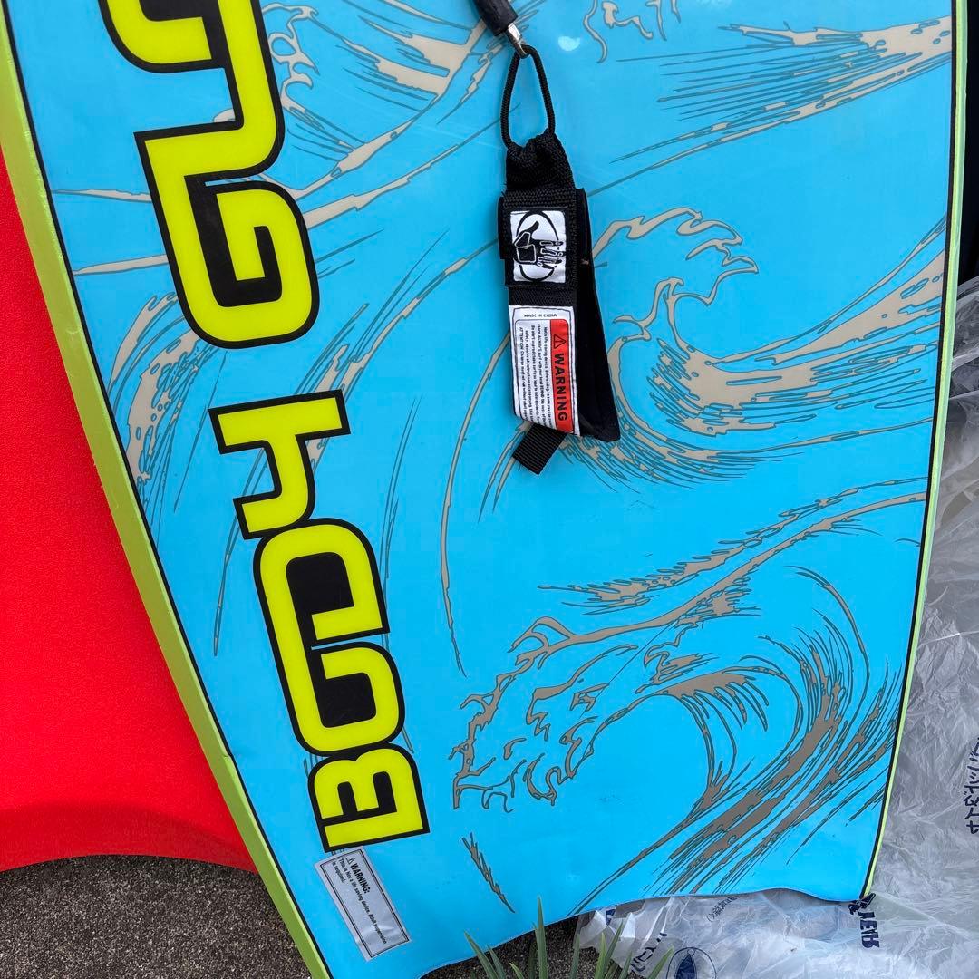 BODY GLOVE ボディボード リーシュコード付き2枚セット/ボディボード